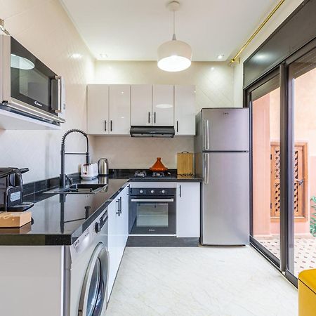 Le Jasmin - Appartement Authentique A Gueliz Marrakesh Eksteriør billede