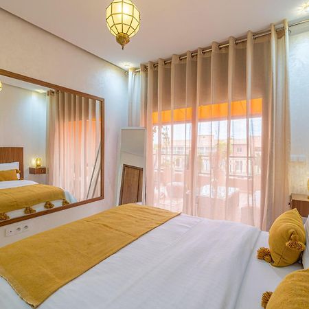 Le Jasmin - Appartement Authentique A Gueliz Marrakesh Eksteriør billede