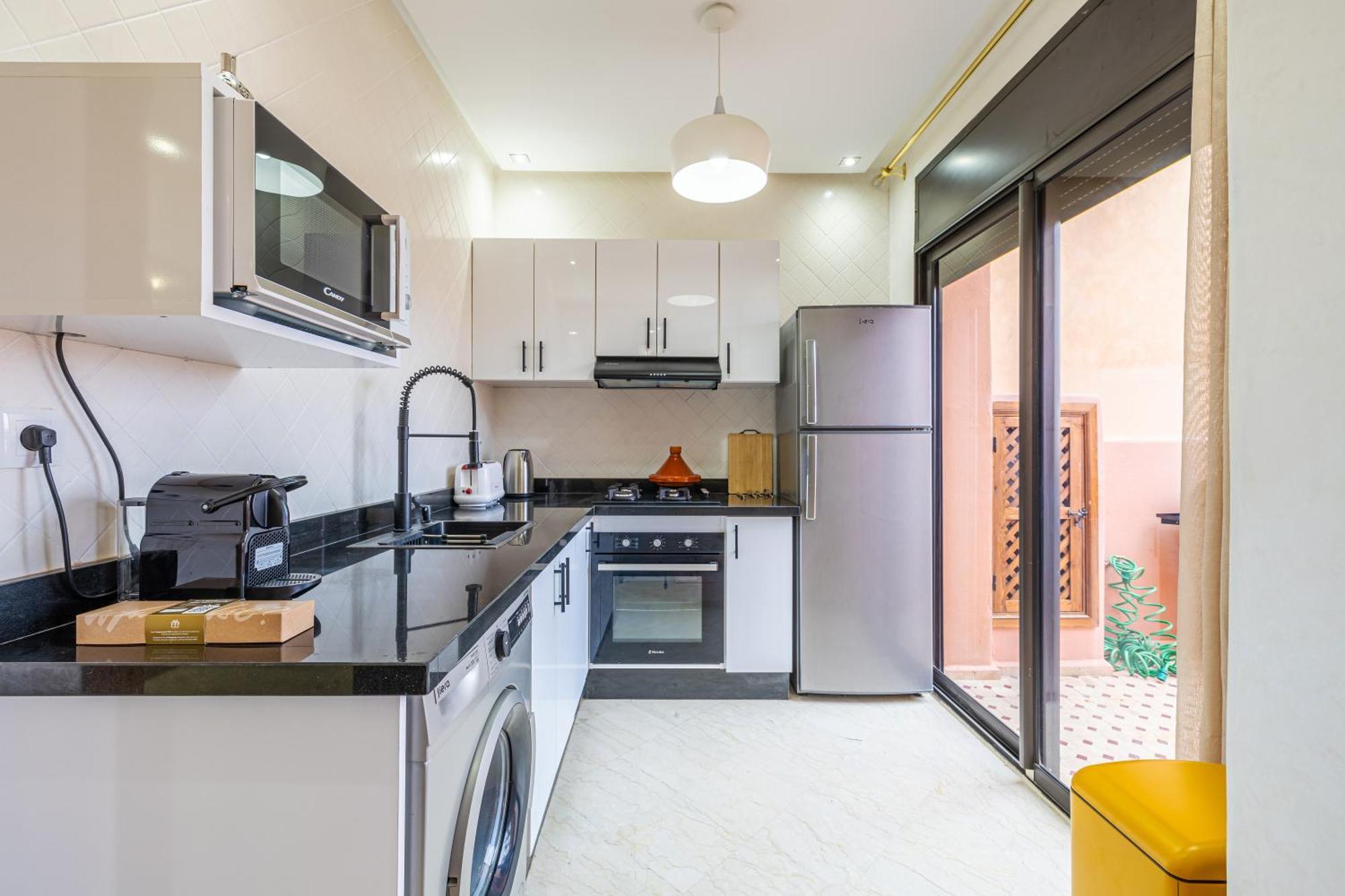 Le Jasmin - Appartement Authentique A Gueliz Marrakesh Eksteriør billede