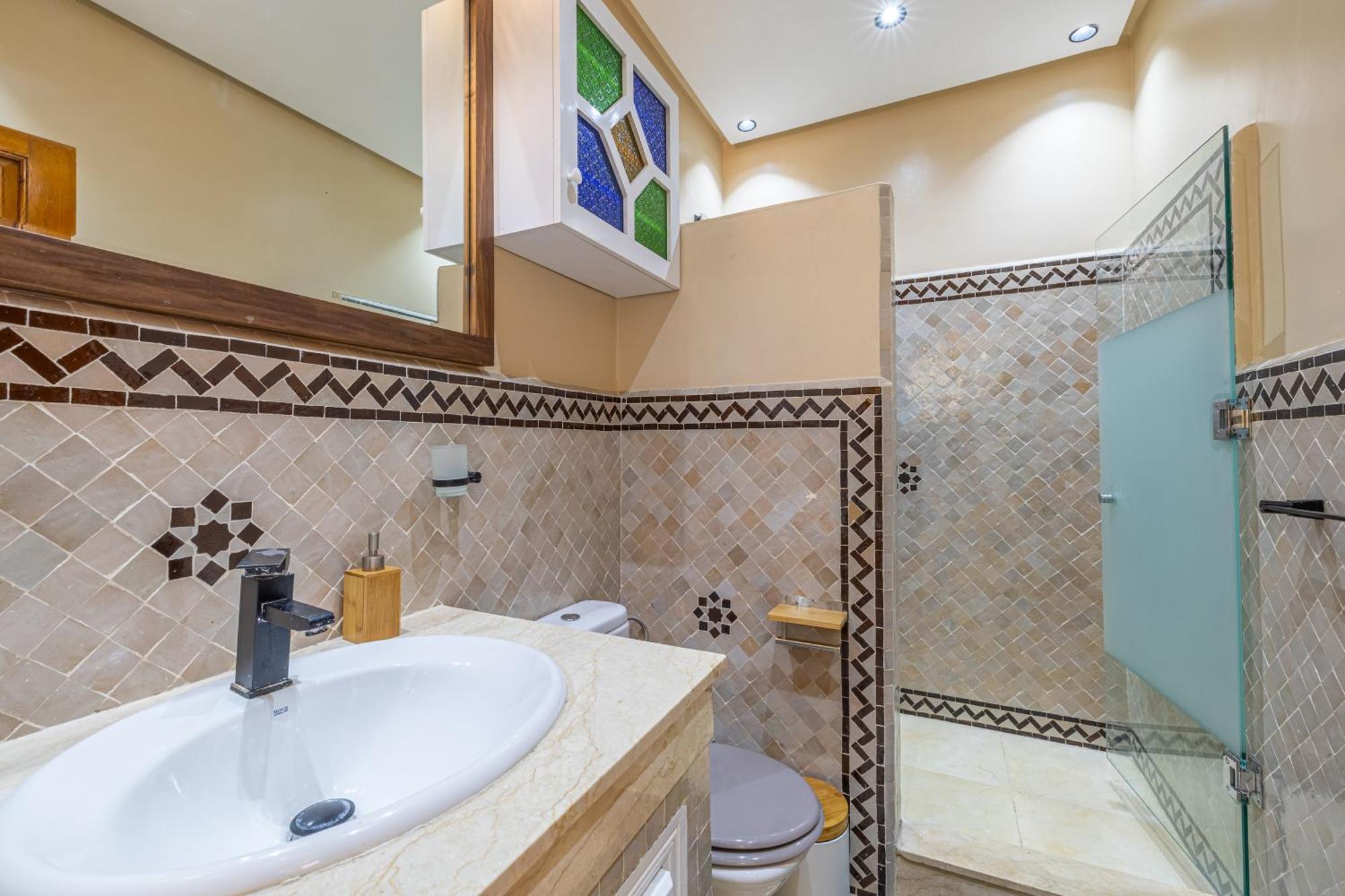 Le Jasmin - Appartement Authentique A Gueliz Marrakesh Eksteriør billede